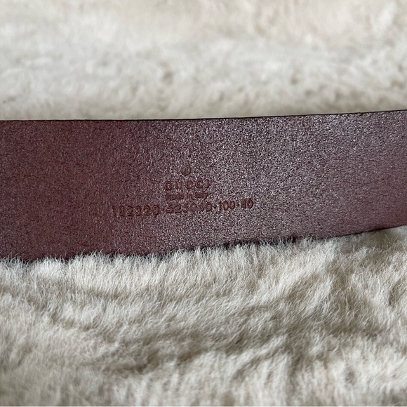 Gucci Square GG Leather Belt - Picture 10 of 14